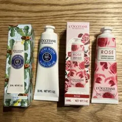 L'Occitane ハンドクリーム シア・ローズ 各30ml