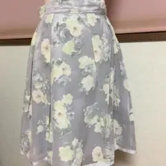 フラワー スカート L'EST ROSE