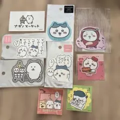 ちいかわ　ハチワレ　ナガノマーケット　ステッカー