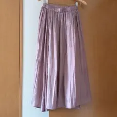 2PINK ロングプリーツスカート Lサイズ ピンクのサムネイル