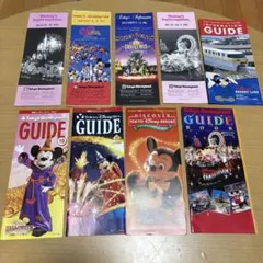 ディズニー　東京ディズニーランド　東京ディズニーシー　パンフレット GUIDE
