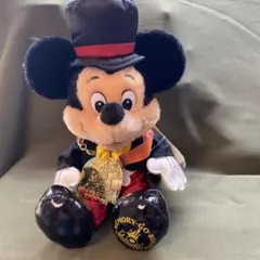 東京ディズニーリゾート 40周年 ミッキー ぬいぐるみ　レトロ風のサムネイル