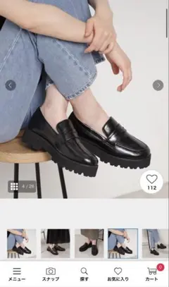 ESPERANZA 厚底コインローファーSサイズのサムネイル