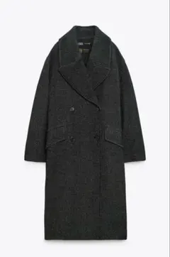 ZARA ダブルブレストウールブレンドコート - LIMITED EDITION