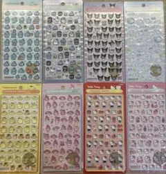 サンリオ ボンボンドロップシールミニ 8種 コンプリート