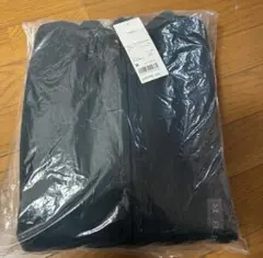 UNIQLOボアスウェットフルジップパーカー ダークグリーン M