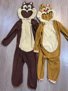 チップとデール 着ぐるみ 姉妹　兄弟　ハロウィン　コスプレ