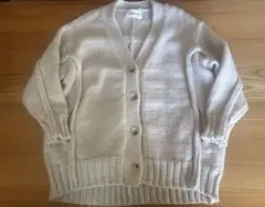 MACHATT マチャット ニットカーディガン アイボリー