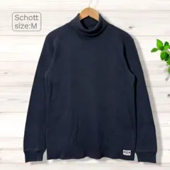 Schott ショット タートルネック サーマル ブラック　Mサイズのサムネイル
