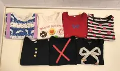 ☆★訳あり 90 長袖 シャツ まとめ売り セット 女の子★☆