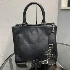 カ*ズ様 GUESS ブラック ハンドバッグ　2wayバッグ