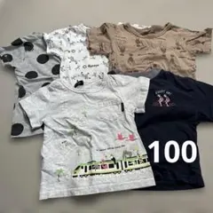 キッズ 半袖Tシャツ 5枚セット まとめ売りのサムネイル