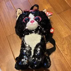 Ty 猫型リュック スパンコール