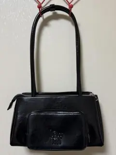 LOWRYS FARM 4ROOM ショルダーバッグ ブラック 美品 黒