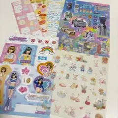 ラブベリ シルバニア ステッカーシートセット