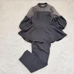 大きいサイズ✨ルイルエブティック　 オケージョン　結婚式　パンツセットアップ