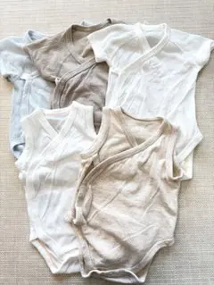 綿100 メッシュロンパース 60 70 おまとめ