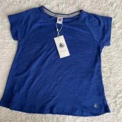 新品PETIT BATEAU 青 Tシャツ 6ans/116cm