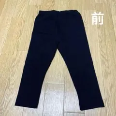 新品未使用＊ユニクロ＊後ろポケット付きブラックレギンスパンツ＊90cm 13kg