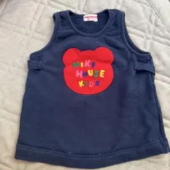 MIKI HOUSEネイビー ワンピース