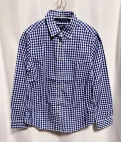 SERO セロ チェックシャツ ギンガムチェック 長袖 シャツ チェック柄