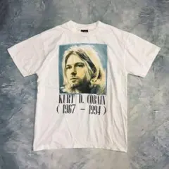 NIRVAN カートコバーン 追悼 メモリアルTシャツ 幼少期 XL - メルカリ