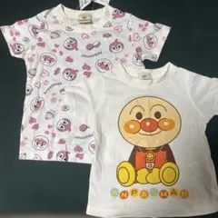 アンパンマン 半袖Tシャツ 2枚セット 80cm 90cm