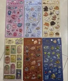 【BGM】きゅるるんシール　６種類セット　新品未開封　正規品