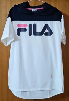 イーストボーイ×フィラ フード付き半袖Tシャツ