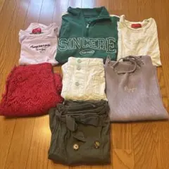 七点セットサイズＳM女の子セット150レピピアルマリオラブトキシスターJenny
