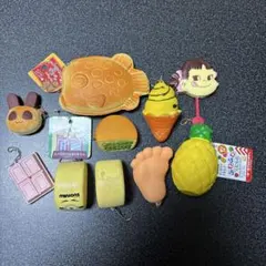 スクイーズ　いろいろ　ボールチェーン付き