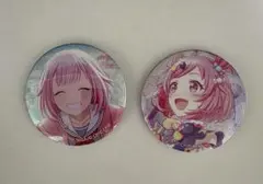 椛*聖様 プロセカ 鳳えむ 3B 4B　 グリ缶 グリッター缶バッジ スマドリ