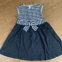 組曲ノースリーブストライプワンピース