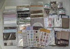 【中古】100均紙ものまとめ売り　60サイズ　セリア　ダイソー