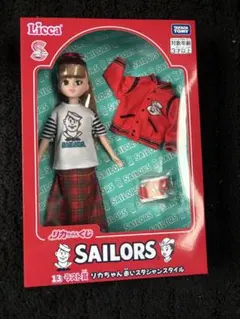 リカちゃん　一番くじ　 セーラーズ　ラストワン　13 赤いスタジャンスタイル