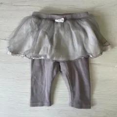 petit main チュチュ付きレギンス 70