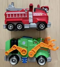 パウパトロール おもちゃ 車 2台セット マーシャル ロッキー