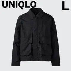 【UNIQLO】コットンショートブルゾンのサムネイル
