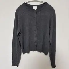 H&M カーディガン グレー 長袖