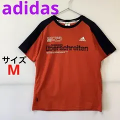 adidasグラフィックTシャツ メンズ M☆吸水速乾☆スポーツ☆普段着☆