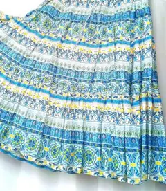 【美品・試着のみ】チチカカ　キャミワンピース　エスニック柄