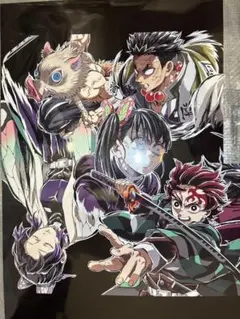 鬼滅の刃　無限城編　入場者特典　エンドロールイラストカード　と　クリアスタンド