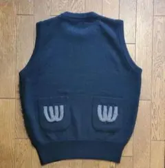 ウエサコ　ベスト　黒