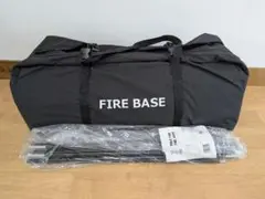 DOD FIRE BASE 黒　ファイヤーベース　補修パーツ用スペアポール付き 2026年最新】dod ファイヤーベースの人気アイテム - メルカリ
