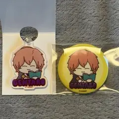 【画像２枚目あり】ヒプノシスマイク 夢野幻太郎 アクリルキーホルダー 缶バッジ