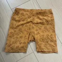 【GWセール！】UNIQLO 動物柄パンツ　イエロー 80