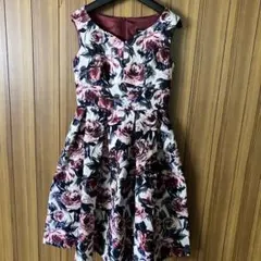 「美品」STRAWBERRY FIELDS graceジャガード織りワンピースMのサムネイル