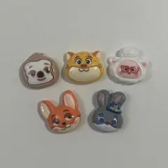 ズートピア　デコパーツ