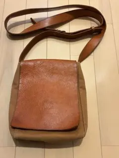 IL BISONTE イルビゾンテ　ショルダーバッグ 茶色 保存袋付き