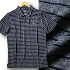 M PUMA DRYCELL 吸汗速乾 ストレッチ 半袖 ポロシャツ